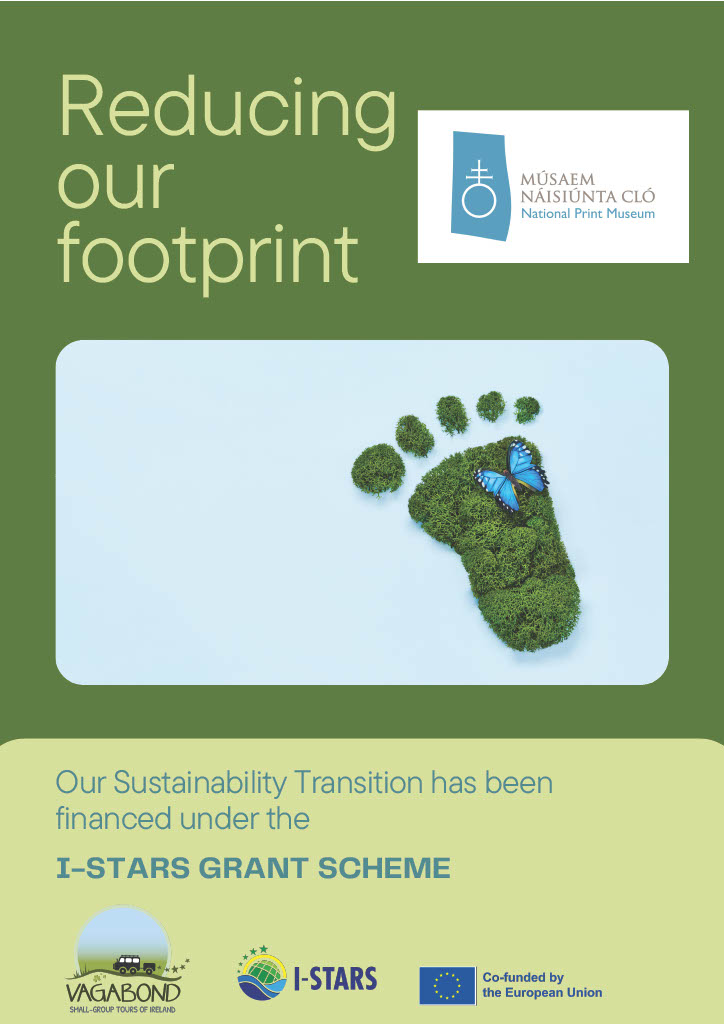 NationalPrintMuseum (@natprintmuseum) on Twitter photo We are delighted to announce the start of an initiative to reduce our environmental footprint, as participants of the I-STARS project co-funded by the EU. Special thanks to <a href="/vagabondireland/">VagabondIreland</a> and <a href="/Climeaction24/">Climeaction</a> for facilitating our journey. Stay tuned for updates! We are delighted to announce the start of an initiative to reduce our environmental footprint, as participants of the I-STARS project co-funded by the EU. Special thanks to <a href="/vagabondireland/">VagabondIreland</a> and <a href="/Climeaction24/">Climeaction</a> for facilitating our journey. Stay tuned for updates!