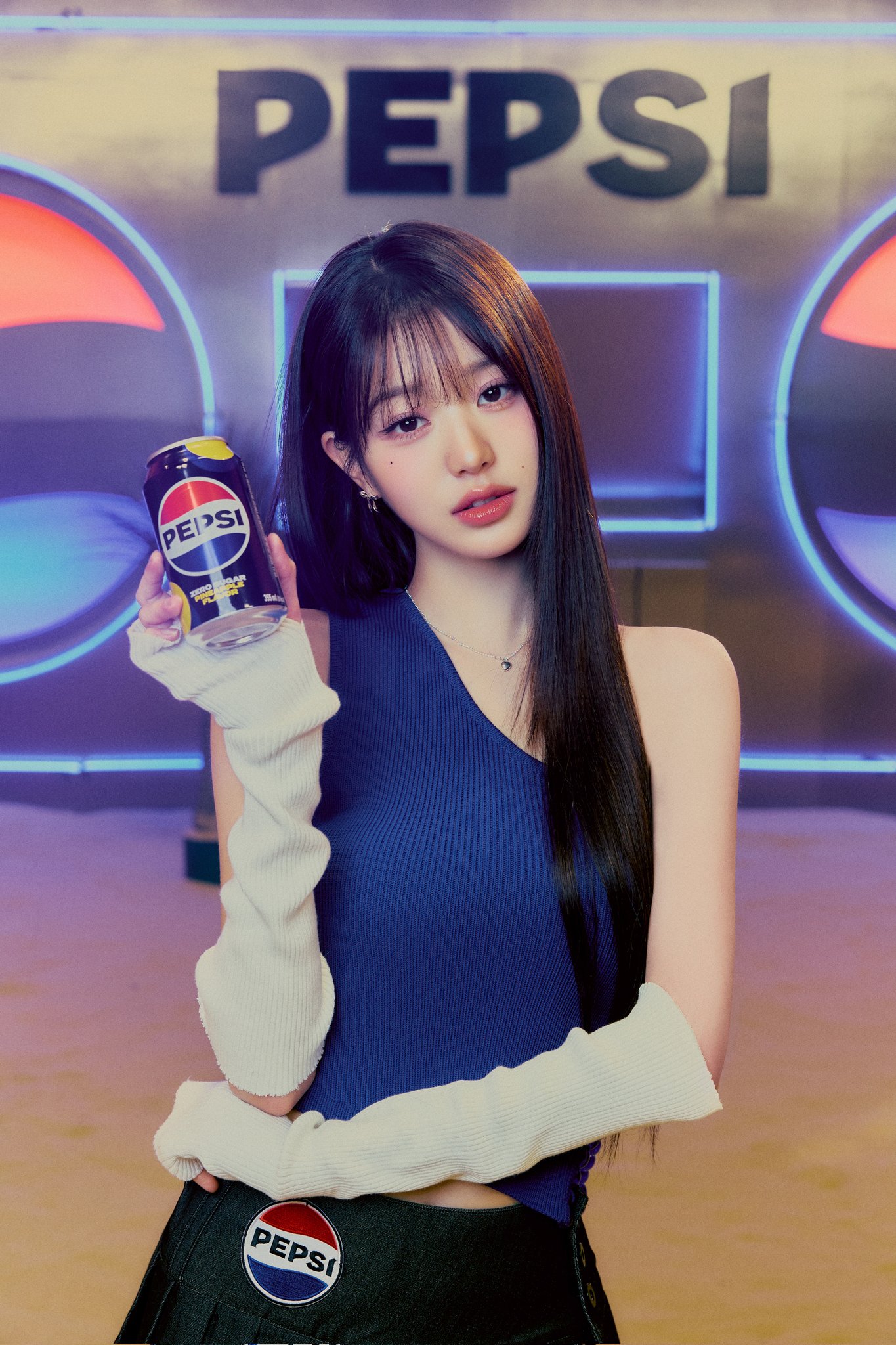 IVE ウォニョン PEPSI 2022 懸賞特典 IVE】 ウォニョン、イソ「ペプシ」のキャンペーンソング「Blue