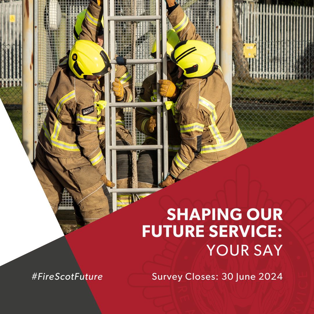 Fort William Fire Station (@fortstation) on Twitter photo The Scottish Fire and Rescue Service wants YOUR feedback to shape the future of <a href="/fire_scot/">Scottish Fire and Rescue Service</a>
Have your say and help shape the future today ➡️ firescotland.citizenspace.com/planning-and-p… The Scottish Fire and Rescue Service wants YOUR feedback to shape the future of <a href="/fire_scot/">Scottish Fire and Rescue Service</a>
Have your say and help shape the future today ➡️ firescotland.citizenspace.com/planning-and-p…