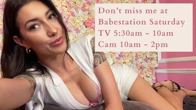 Tomorrow&rsquo;s babestation show schedule 😈⏰ @BabestationCams @Rampant_TV_ https://t.co/9lEvhoTcLf<a class="tags" href="/tag/babestationcams">@babestationcams</a><a href="/tag/livestream"class="tags"><span>#livestream</span></a>