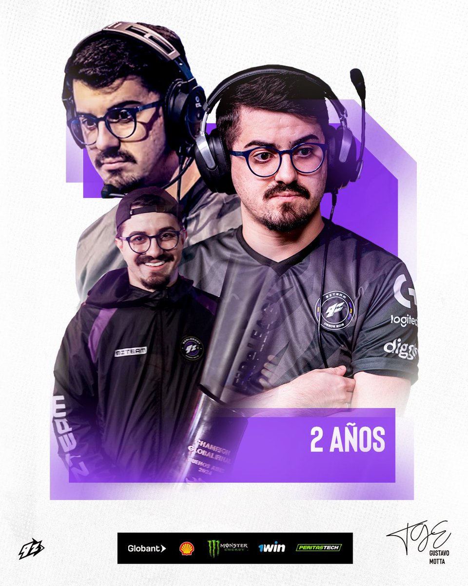 9z Globant (@9zteam) on Twitter photo ¡DOS AÑOS EN LA VIOLETA! 🎉
Hoy se cumple el segundo aniversario del día que todos conocimos a <a href="/tgefps/">Gustavo Motta</a>, qué entraba como analista a la violeta.
El mejor analista, coach y jugador 🫶
#TodoVioleta 💜 ¡DOS AÑOS EN LA VIOLETA! 🎉
Hoy se cumple el segundo aniversario del día que todos conocimos a <a href="/tgefps/">Gustavo Motta</a>, qué entraba como analista a la violeta.
El mejor analista, coach y jugador 🫶
#TodoVioleta 💜