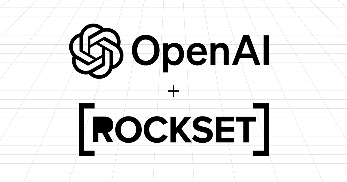 MarketAlerts_'s tweet photo. ACQUISITION ALERT 🚨 

$MSFT backed OpenAI has acquired search and database analytics firm Rockset for an undisclosed sum. Rockset said it will become a part of OpenAI and power the retrieval infrastructure of the ChatGPT maker's products. https://t.co/eao8CRbQkU