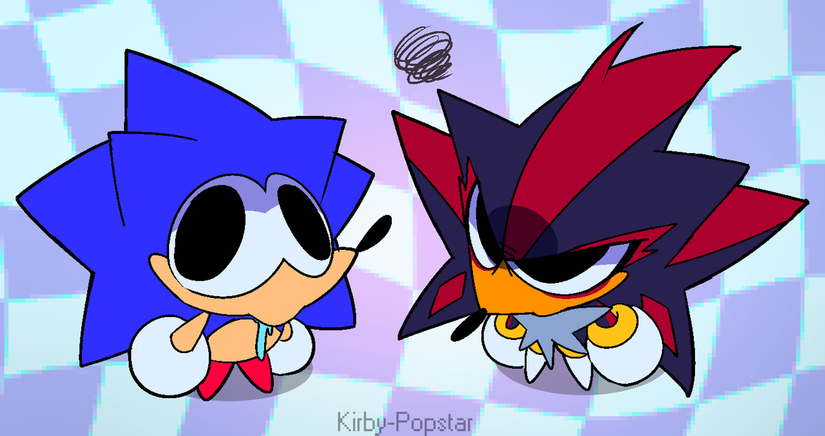 Kirby_Popstar_'s tweet photo. Sonk and Shad are staring at you for some reason.
#Sonk https://t.co/HiaeaZXYl3