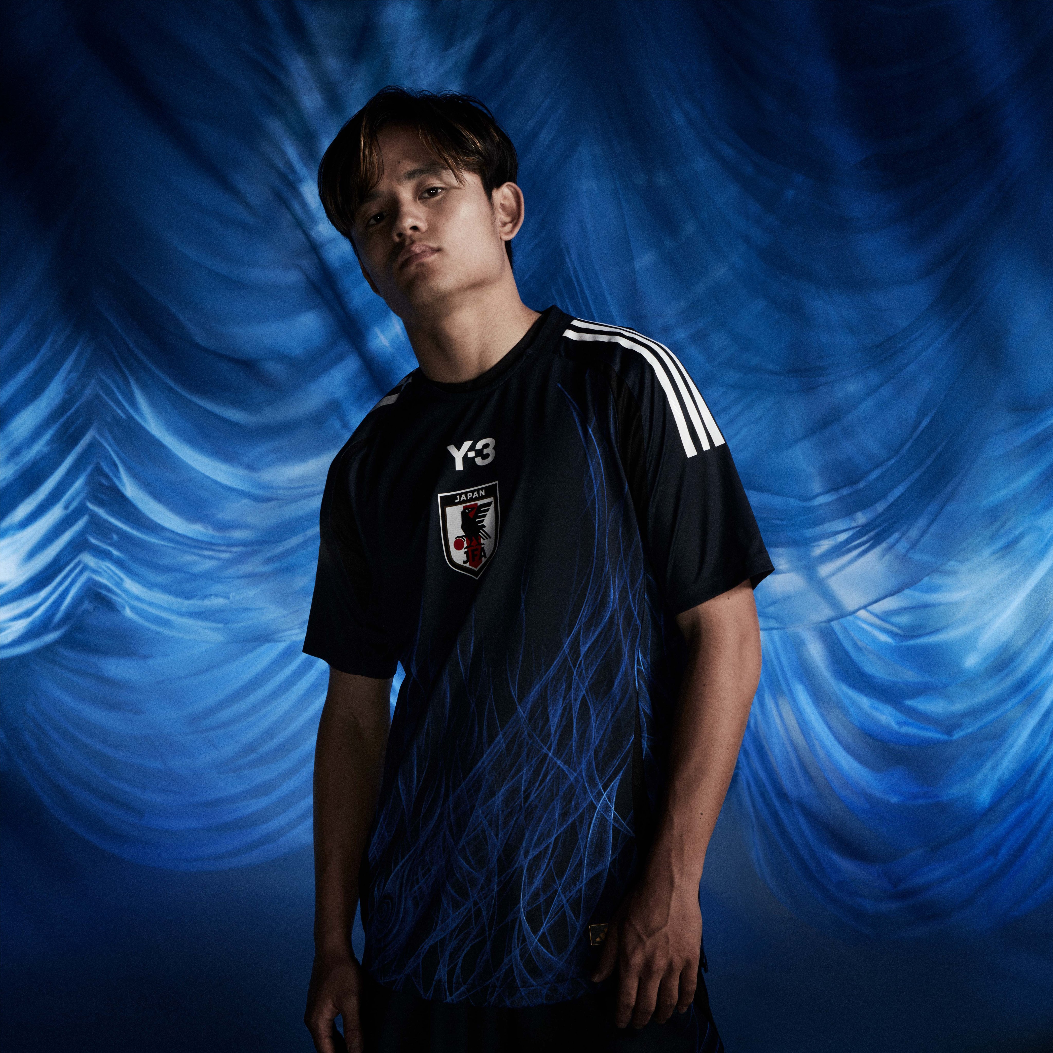 2024-25 Japan adidas Y-3 Authentic Away Shirt Kubo #20