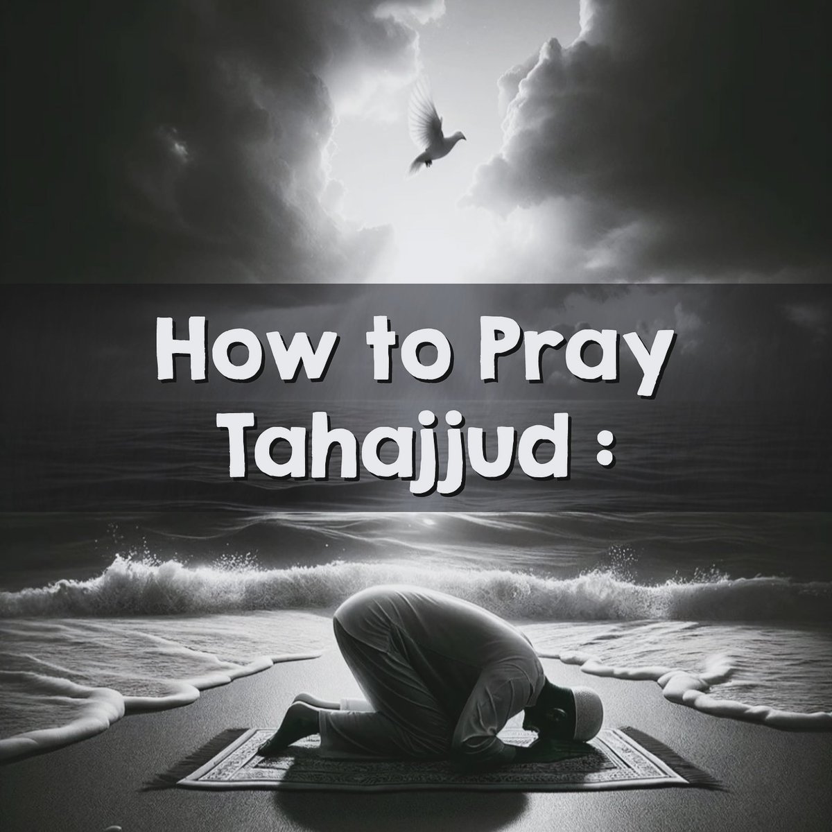Cool_Ustaz's tweet image. ● How To Pray Tahajjud (Night Prayer) 🌙

● Beautiful Reminder ❤️