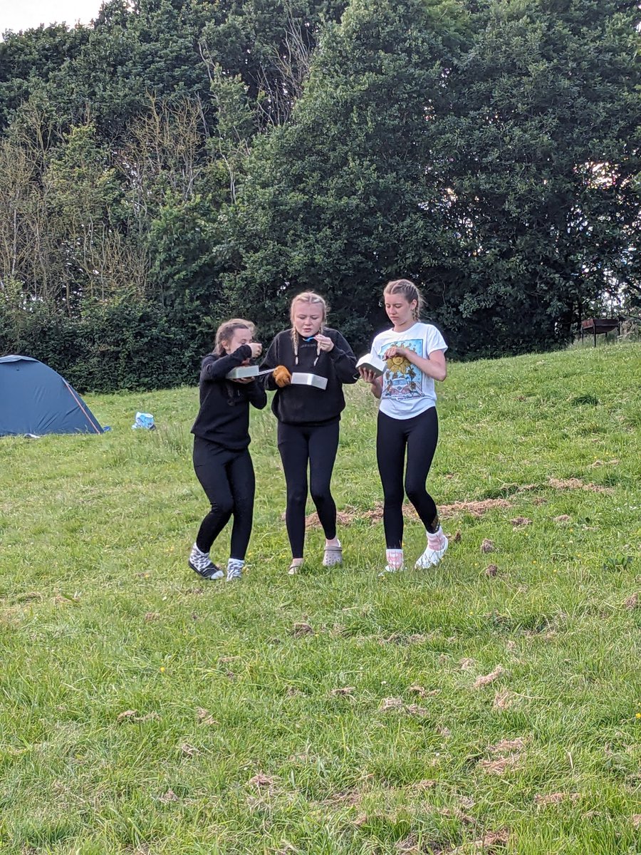 We've all arrived safe and sound. Tents are up and we're cooking on gas!

We're so proud of them all! Spirits are high on camp after a long walk. A great sense of teamwork! ⛺🏕️🥾🍲