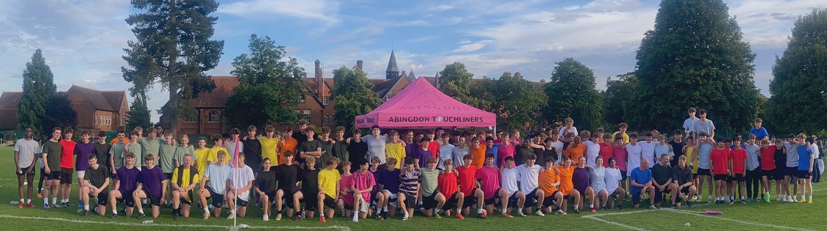 A wonderful evening for our annual #TouchRugby tournament.

Some fantastic skills on show and a lovely community event.

Thank you to everyone for making it so special.

#AbingdonSchoolRugby