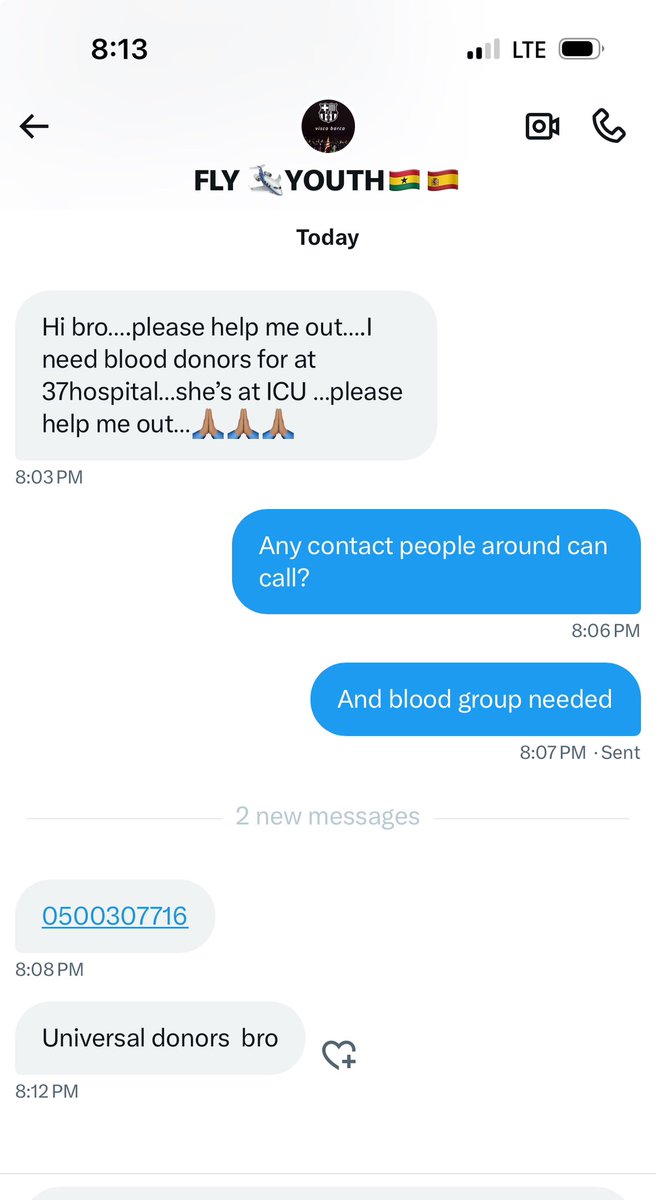 Charley I beg if you are a universal Donor And you are around 37 Hospital help Save a Life

Forget the France game small and RT to share for me
It’s Urgent