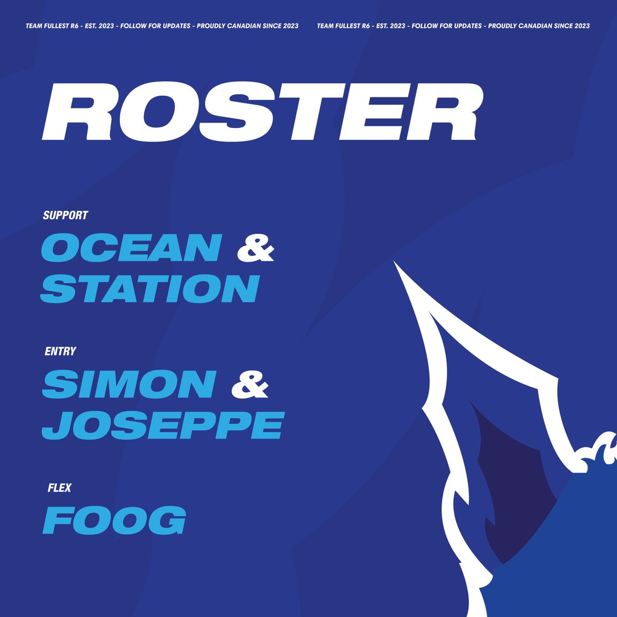 AND... we are proud to present our roster going into this league season! 💪