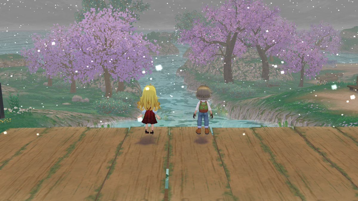 storyofseasons's tweet photo. Story of Seasons: A Wonderful Life's colours. 🍂🌺🌳🌨 https://t.co/b9oQRDeHq3