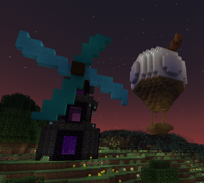 bear818tv's tweet photo. Thank you all who joined the stream, we managed to get a spawn base finally built! (huzzah!) https://t.co/9hTh0KpS84