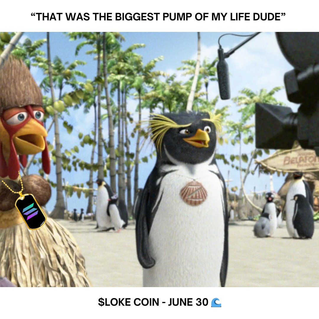 It's about to be pumping brahh. $loke

June 30th 2024. 🚀