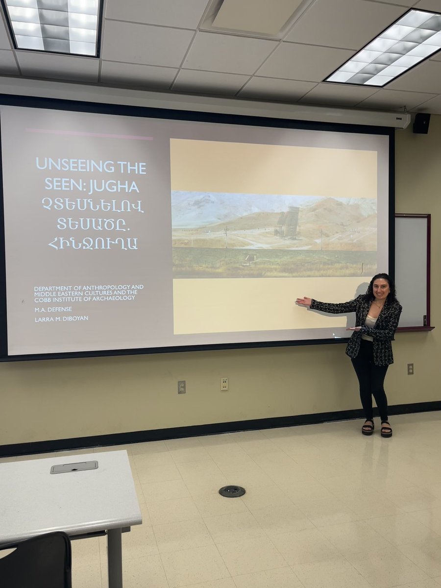 Jesse R. Goliath, PhD (@jessegoliath) on Twitter photo Congrats to Larra for successfully defending her master’s thesis. All of us <a href="/MSUanth/">MississippiStateAnth</a> & <a href="/Cobb_Institute/">Cobb Institute</a> are so proud of her. Her applied work is shedding light on the cultural genocide of the Armenian people. Great job Larra! We look forward to her upcoming PhD work at <a href="/UTK_Anth/">UTK Anthropology</a>! Congrats to Larra for successfully defending her master’s thesis. All of us <a href="/MSUanth/">MississippiStateAnth</a> & <a href="/Cobb_Institute/">Cobb Institute</a> are so proud of her. Her applied work is shedding light on the cultural genocide of the Armenian people. Great job Larra! We look forward to her upcoming PhD work at <a href="/UTK_Anth/">UTK Anthropology</a>!