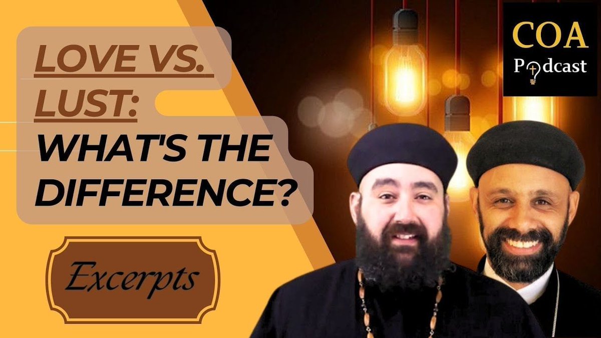 Love Vs Lust: What's the Difference? 

youtu.be/0XsRA56c0o4
