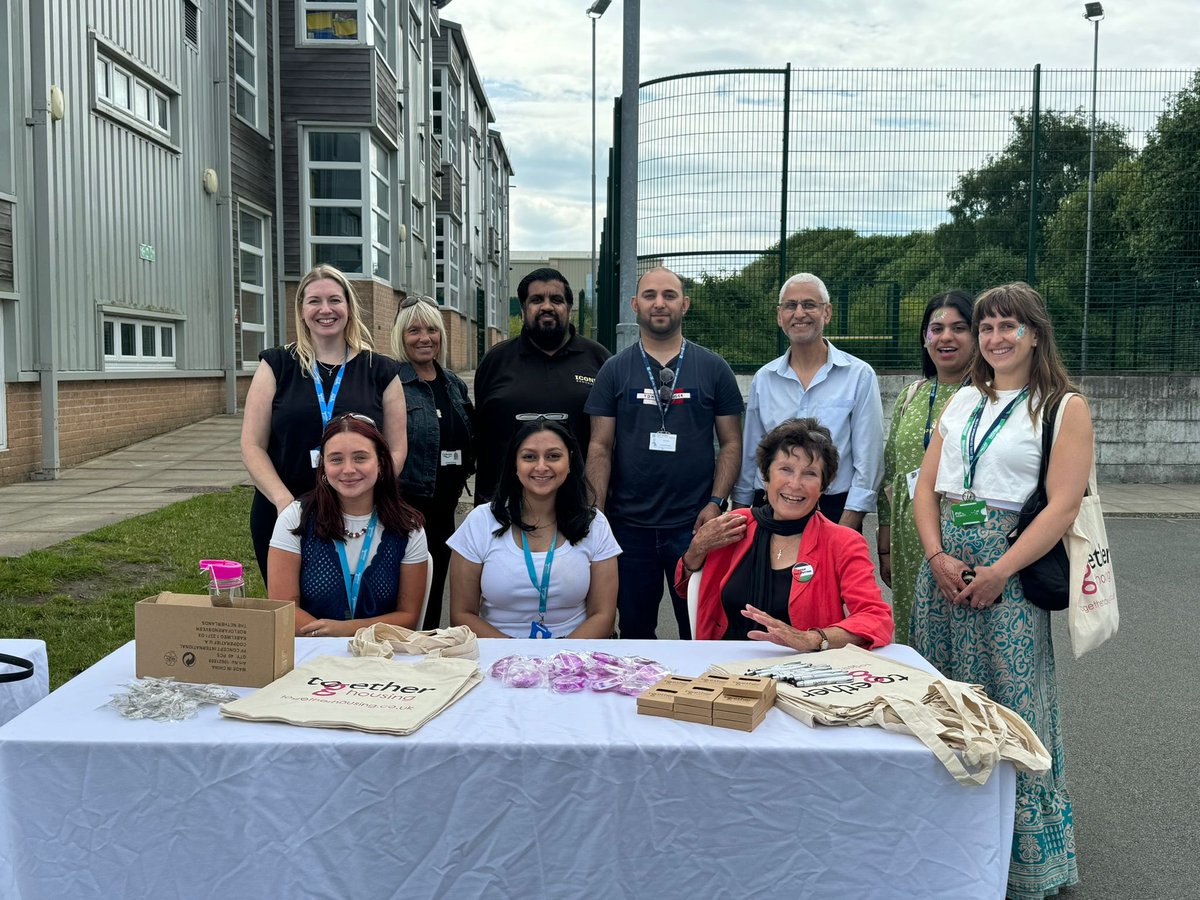 letsgsa's tweet photo. Lovely afternoon with residents, colleagues & partners at The Beech Hill Great Get Together hosted by Together Housing, held at Beech Hill School.
It was wonderful to look back on the journey we’ve all been involved with in the regeneration of that area
#LetsGetSociallyActive https://t.co/yRjpj9zsbN