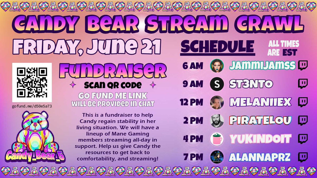 Next Stop on our Stream Crawl ... MEL

Join in on the hype here - twitch.tv/melaniiex