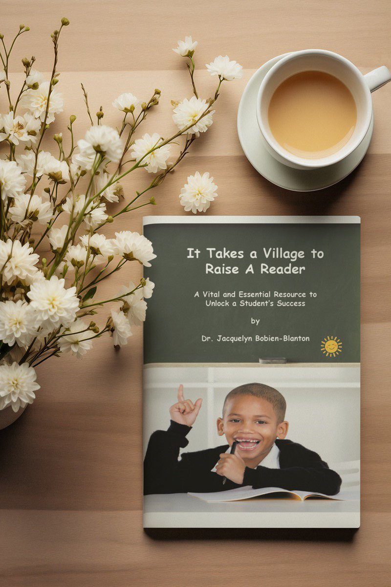 Principal_JB1's tweet photo. It’s finally happening! My book is for everyone not just educators because “It Takes Village to Raise A Reader.” Soft release July 1 and official release August 1 but you can go to my website to secure your copy now. We can make a difference👏🏽📚!

https://t.co/a22UhUNhVI https://t.co/VtTXXg7MOa