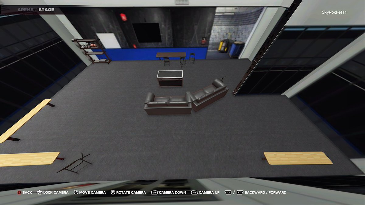 ThunderousOne2K's tweet photo. Tomorrow, I will release the first pack of sets that were featured in my WWE 2K24 Universe Mode series into #WWE2K24's CC! None of these would be possible to make without @PrinceMartyM's modding skills!
- Producer's Office
- Backstage Hallway 2
- Gorilla Position 2
- Locker Room https://t.co/Ws98tlh0kC