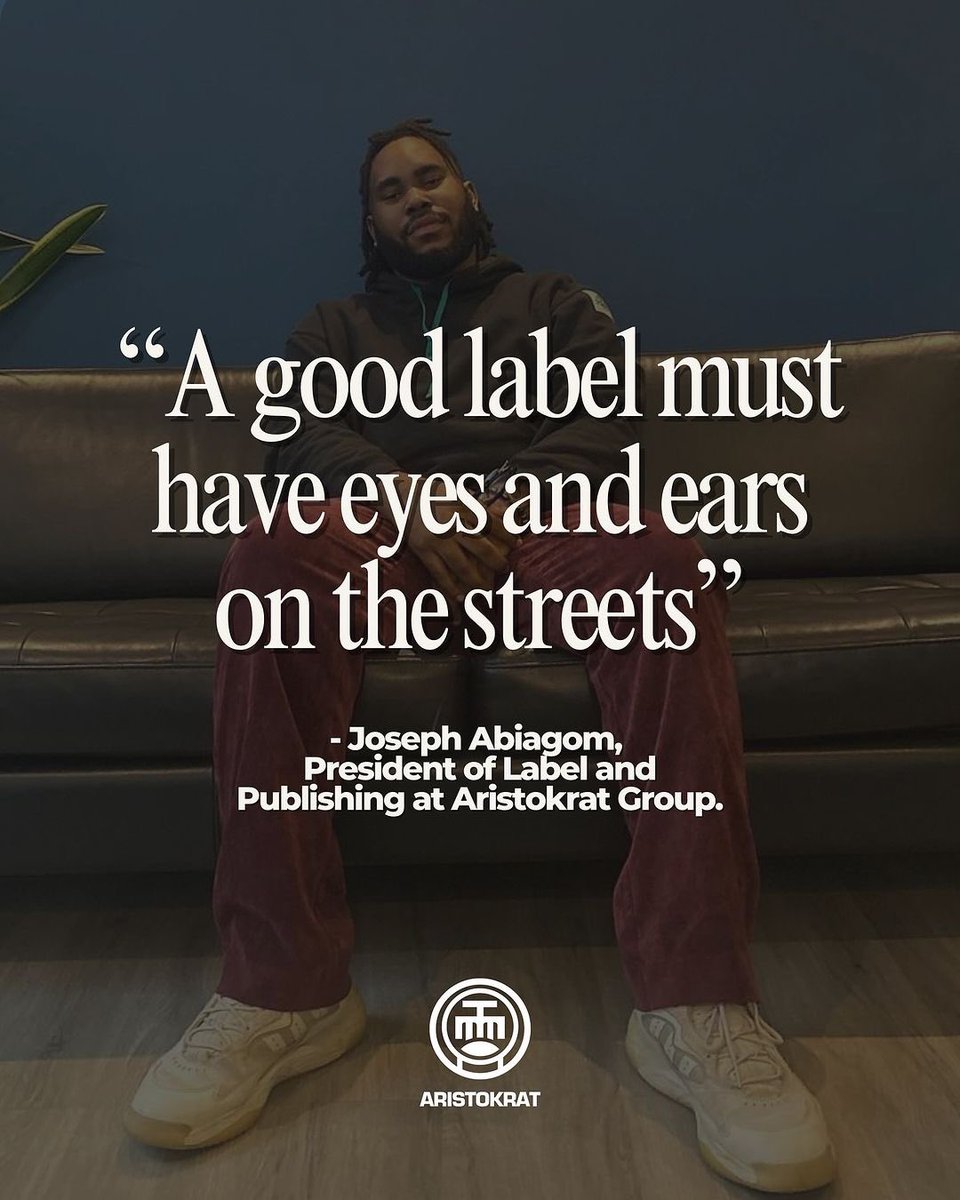 aristokratgroup's tweet image. Ever wondered what makes a music label successful? @Johdavincii In his interview with @businessdayng ✨share  insights.

#musicindustrytips #mentorshipjourney #aristokrat