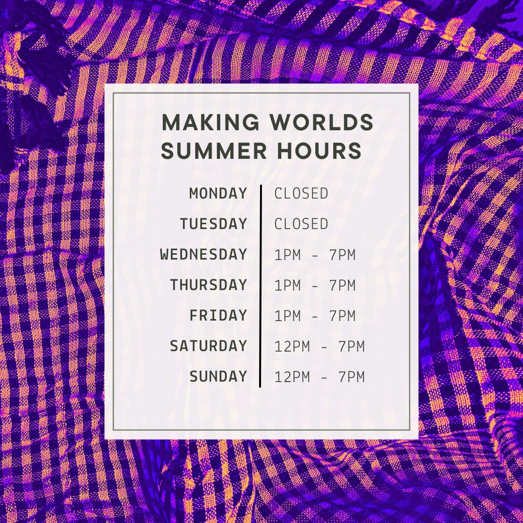 Happy solstice, folks! We are expanding our summer hours as of today. Please do come through and share your summer with us. We have a great season ahead with new books coming in daily and events to educate, entertain, build community, and deepen our relations.
