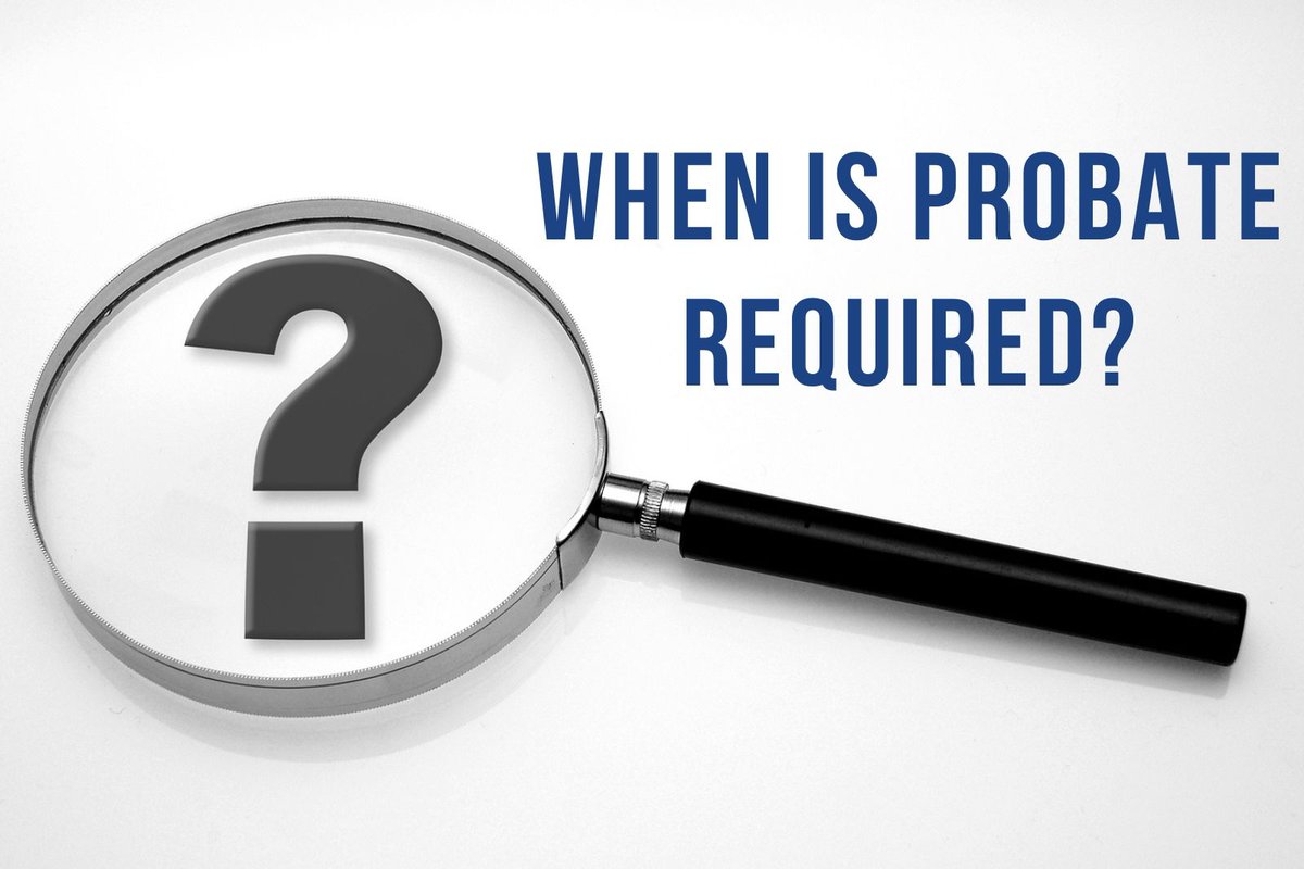 NICILAWFIRM's tweet image. Q: When is probate required in Florida?

A: In Florida, probate is almost always required. However, there are a few exceptions. Learn more about what these are, and more with our probate attorney in Naples, FL by visiting nicilawfirm.com/types-of-proba…

#NaplesFL #Florida #ProbateLaws
