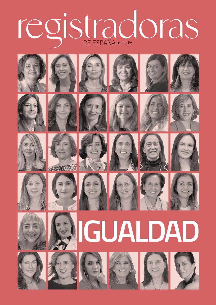 Las publicaciones periódicas del Colegio de Registradores están disponibles en registradores.org/actualidad/pub…