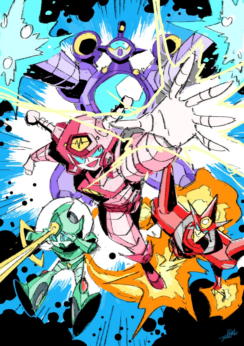 Jeetdoh's tweet photo. Galaxy Force ⚡️🌙🔥💧 https://t.co/1gp9GUPcea