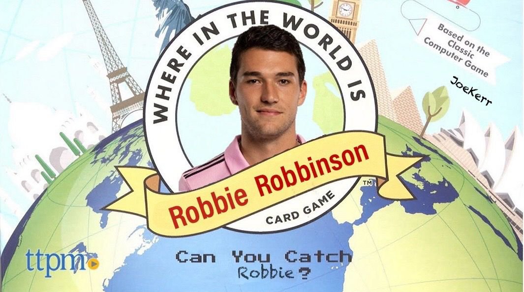 mlongin's tweet image. So I have to ask... where is @robbierobinson7??? Hes not on the injury report. His image on the website is in last years kit. Just looking for an update on the OG.  (@joekerG image credit)