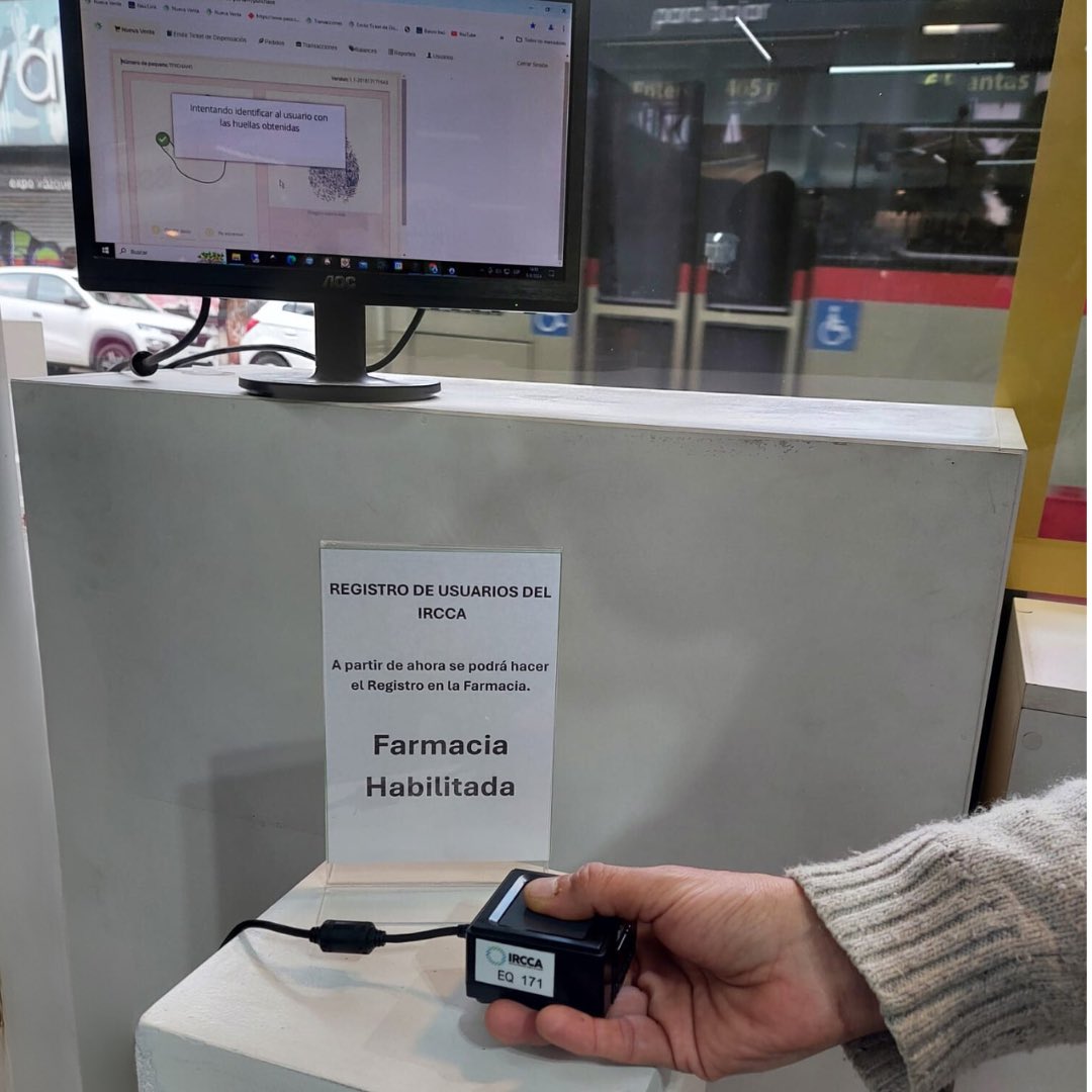 A partir del mes de junio las farmacias adheridas al sistema de dispensación de cannabis pueden realizar el trámite de registro de usuarios/as.
Más info aquí 👉🏻 ircca.gub.uy/a-partir-del-m…