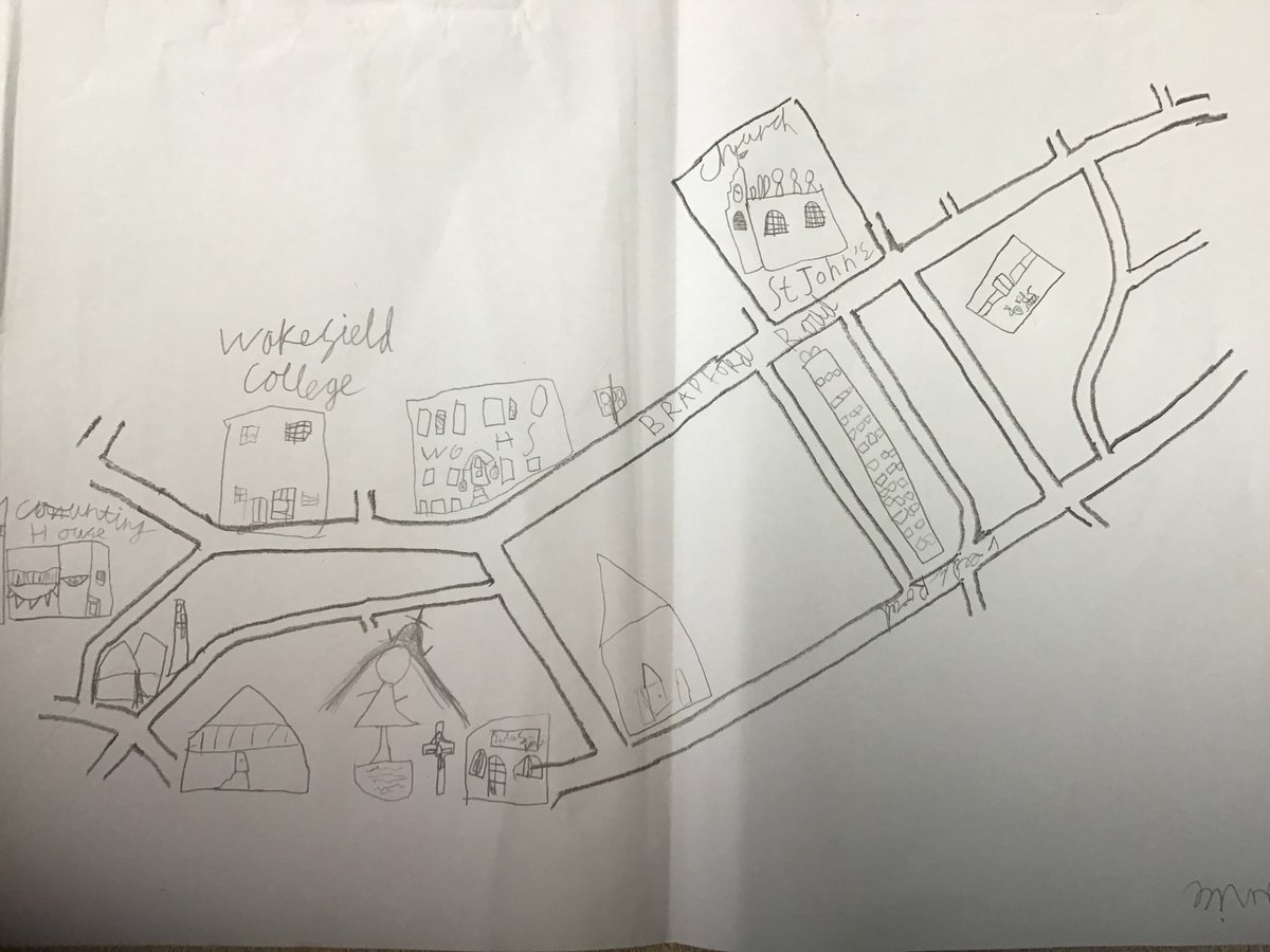 More super sketch maps from our local walk! #stjohnscurriculumgeography