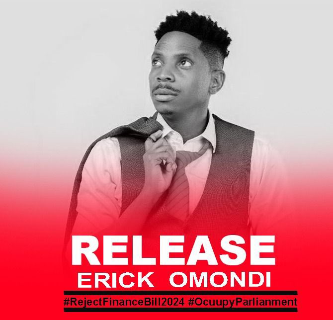 AlinurMohamed_'s tweet image. They arrested Eric Omondi today outside parliament buildings and no one knows where he is! 

Eric Omondi is supposed to perform at Carnivore tonight at 8PM in a show meant to pay last respect to his late brother Fred Omondi.

Buana shida ya hawa police ni gani?

#FreeEricOmondi