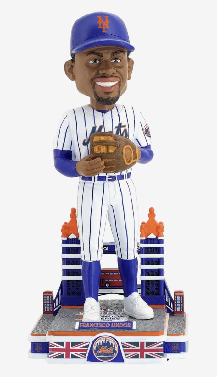 MetCastPod's tweet image. 🚨METS GIVEAWAY🚨

- Francisco Lindor New York Mets 2024 MLB London Series Bobblehead #LGM 🍎

To Enter:
🧡Follow Us &amp;amp; @FOCOusa 
💙Retweet 

*Bonus Entry*
- Tag A #Mets fan

Winner Chosen after the Cubs series.!