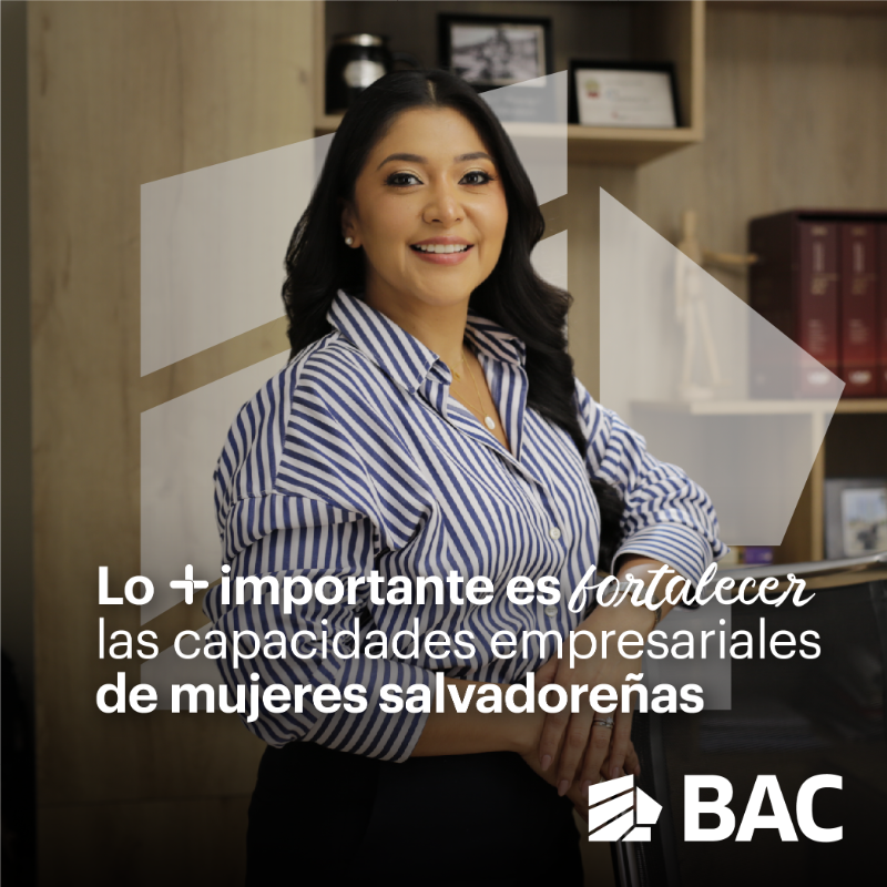 BACCredomaticSV's tweet photo. Apoyamos a mujeres empresarias a través del programa Mujer Acelera.

Brindamos recursos y capacitación a mujeres líderes, impulsándolas hacia el éxito en sus negocios. 🚀📈

Conoce más sobre el programa aquí 👉 https://t.co/GlY36UjMkc

#BACApoyo
