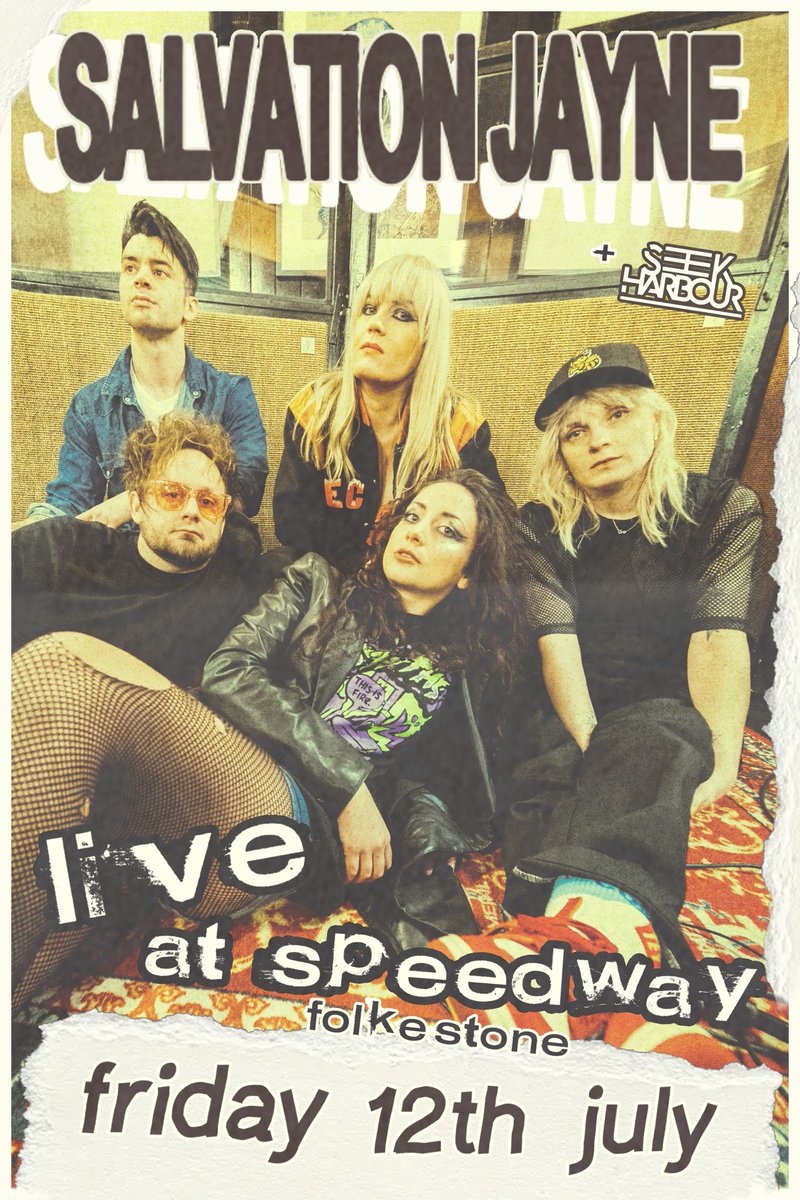 Tickets are now on sale for our show at 20th Century Speedway on Friday 12th of July!  

We are also stoked to announce that Seek Harbour will be joining us! Gunna be a great night so grab tickets before this sells out! 

Tickets: shorturl.at/PpCM8