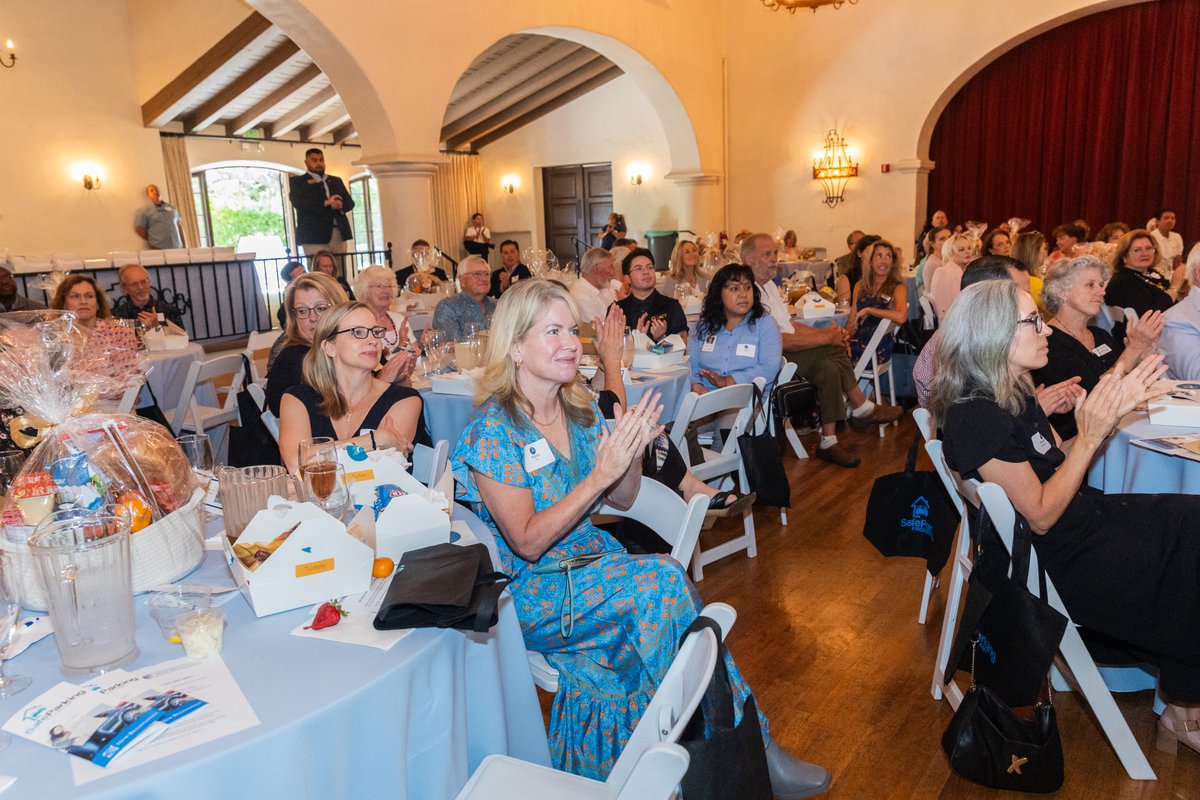 Yesterday we celebrated 20 years of Safe Parking with our esteemed guests, the Honorable Susan Rose and Congressman Salud Carbajal. We were honored to thank them for their 20+ years of dedication to the Safe Parking Program.