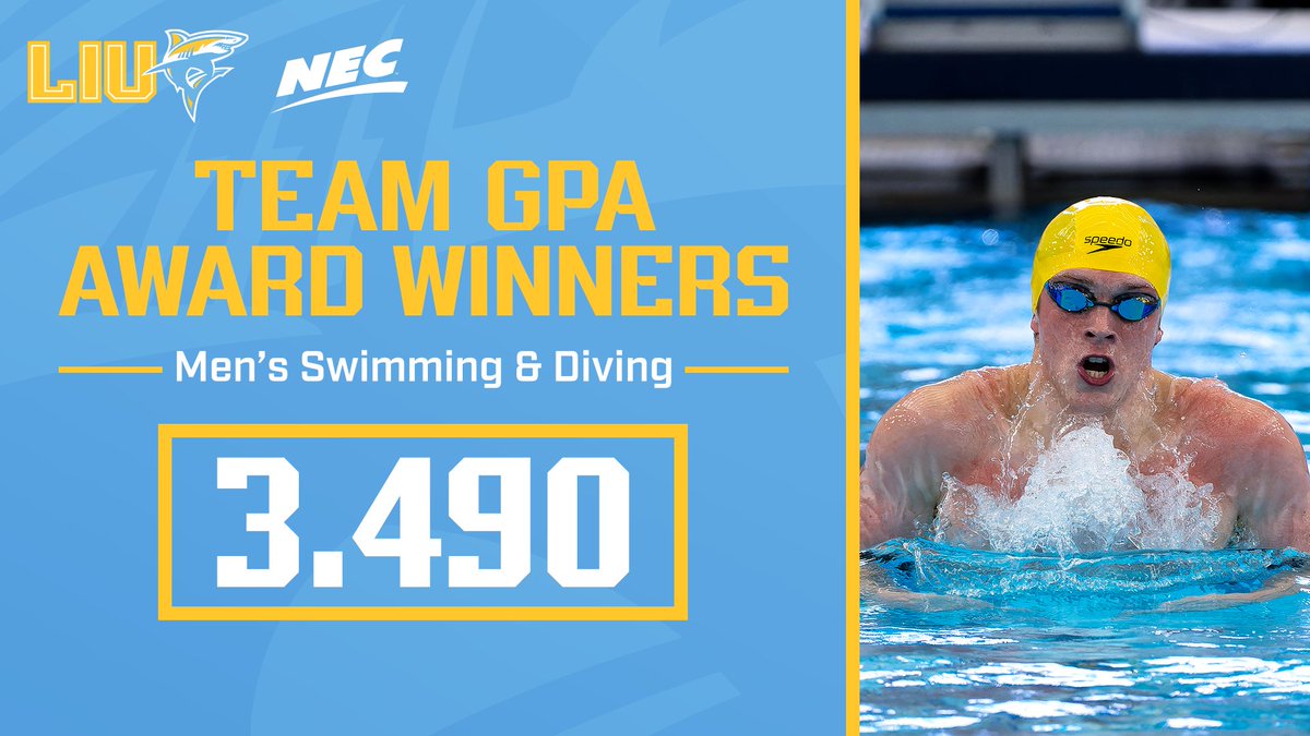 LIU Men's & Women's Swimming tweet media