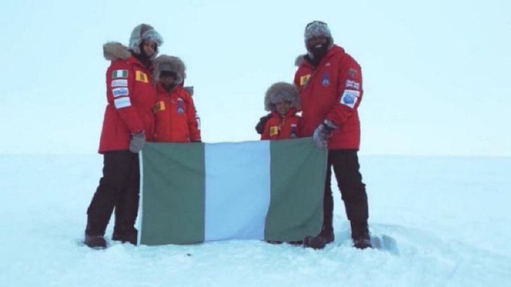 SET_TV1's tweet photo. This Nigerian Igbo family, the Amazu Family were the first black family to be on the North Pole

Kenneth Okonkwo Naira Marley #kikichallenge Ashluxe #endars Ijebu Spartacus Farouk Abazz Apostles Imade Terry Apala #DeleFarotimi Morayo Chioma Lyta Nollywood Ogun state Jaywon https://t.co/rq23RjzFG7