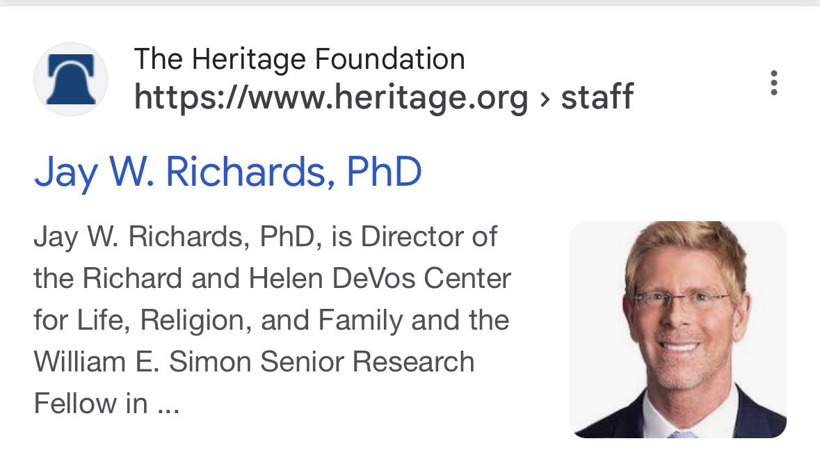 jennycohn1's tweet photo. Yes they are coming for birth control pills (BCPs). Jay Richards (Director of Heritage’s DeVos Life Center) claims that BCPs can function as “abortifacients” bc Christian extremists have redefined “abortion” to include preventing a blastocyst from implanting. Heritage spearheads Project 2025. 1/ https://t.co/9wM9gnmfDf