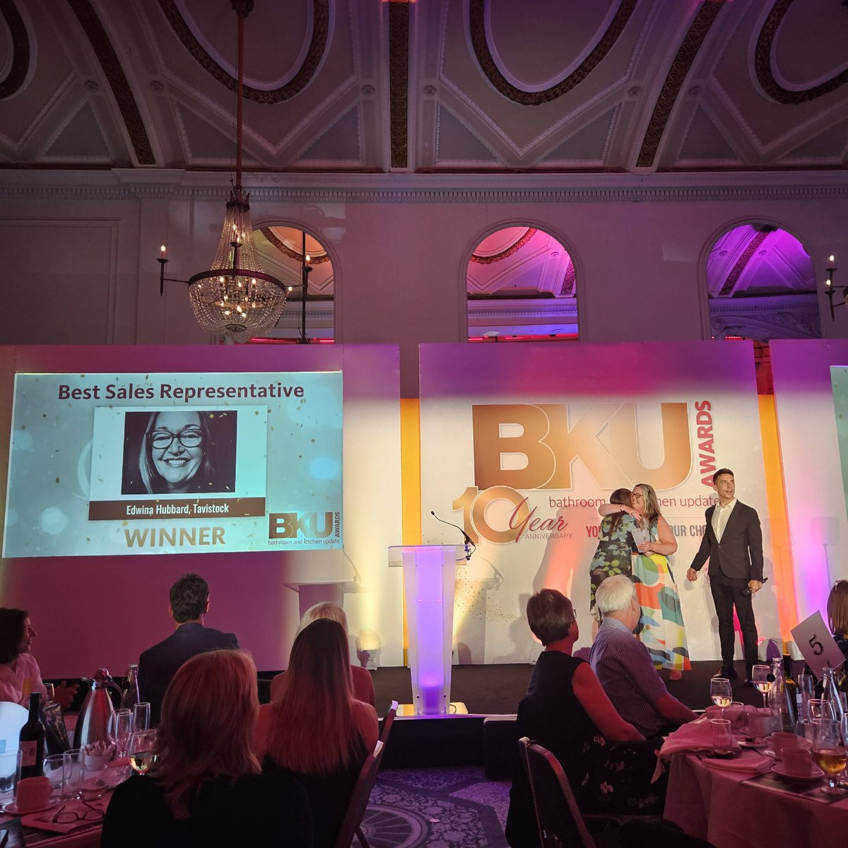 CynclyCo (@cynclyco) on Twitter photo BEST SALES REPRESENTATIVE award goes to Edwina Hunnard, Tavistock β¨ 
#bkuawards2024 BEST SALES REPRESENTATIVE award goes to Edwina Hunnard, Tavistock β¨ 
#bkuawards2024