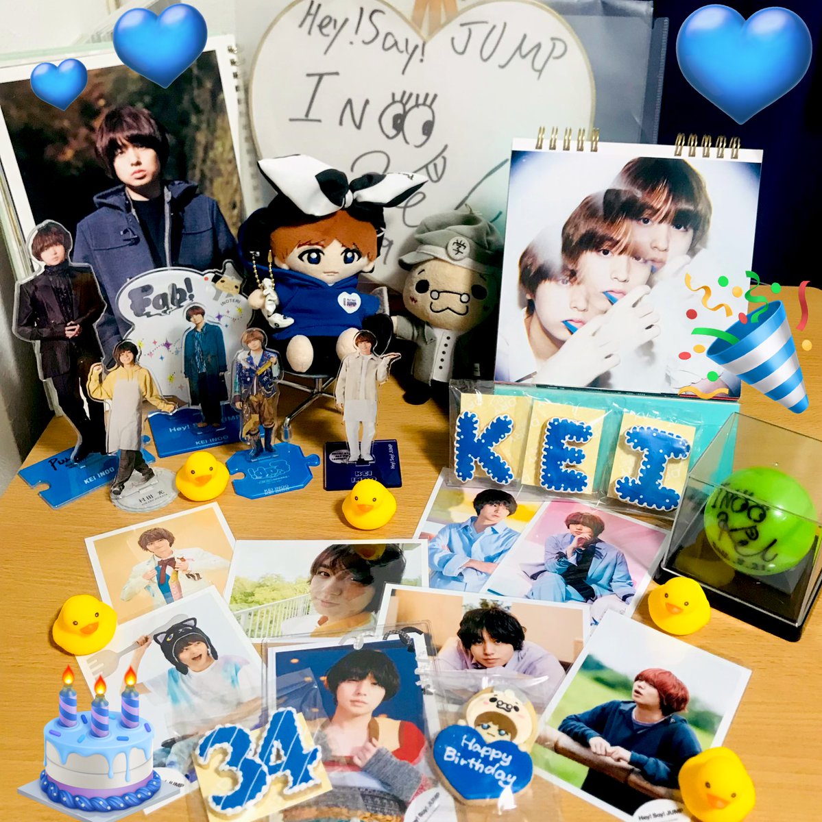 pamdafangirl's tweet photo. @JUMP_Storm
お誕生日おめでとうございます🎂
さようなら33歳伊野尾くん,
34歳伊野尾くんよろしくお願いします!
最高な一年にしてね💙楽しんでして下さい✨️そして健康大事にしてね🫠
大大大好きだよ!
#KeiInoo #むにに
#HeySɑyJUMP #伊野尾慧
#むににの日
#伊野尾慧誕生祭2024
#HBDKeiInoo2024 https://t.co/INJ1zi9n3h