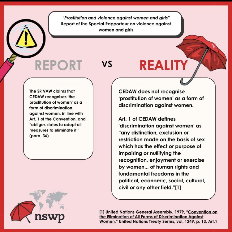KESWA (@ke_swa) on Twitter photo Misusing human rights frameworks like CEDAW to frame sex work solely as exploitation undermines sex workers' rights and safety. It's time to listen to those most affected. <a href="/GlobalSexWork/">NSWP</a> #HumanRights #SexWorkIsWork #EndDemandDebate Misusing human rights frameworks like CEDAW to frame sex work solely as exploitation undermines sex workers' rights and safety. It's time to listen to those most affected. <a href="/GlobalSexWork/">NSWP</a> #HumanRights #SexWorkIsWork #EndDemandDebate