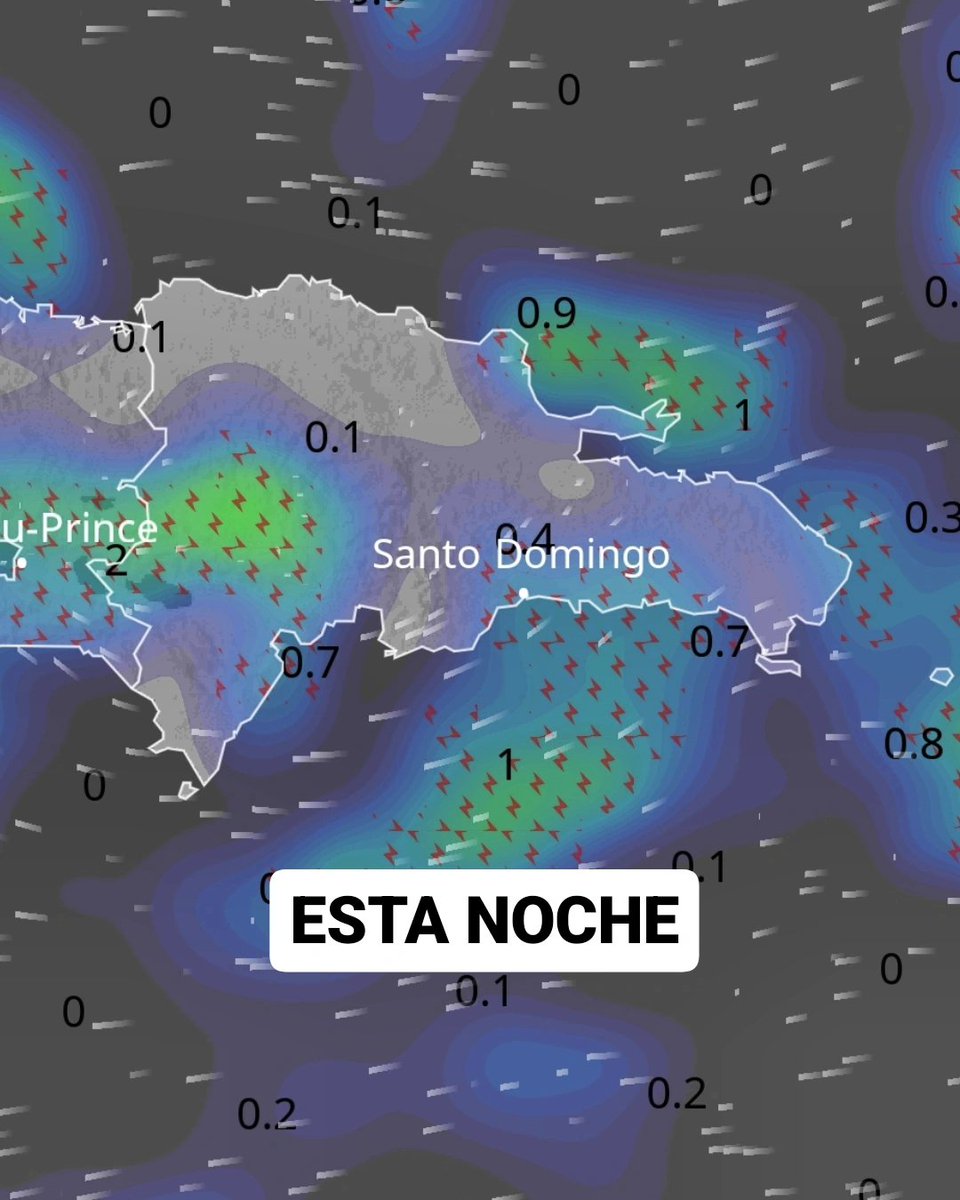 🔵TOMEN NOTA🔵
Planifique su fin de semana: La vaguada que ha incidido durante toda la semana en República Dominicana empieza a alejarse de la región; Sin embargo, tendremos la incidencia de dos ondas tropicales provocando precipitaciones en gran parte del país hasta el lunes.
