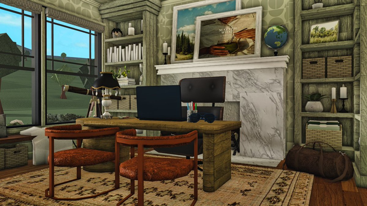 A lovely 40s bungalow I built for my friend and it's NOT WHITE😅 might be my new favorite tbh
Full speedbuild coming soon  
~ BUILDING AND SURPRISING MY FRIEND WITH A DREAM HOME ~  youtu.be/_p5zO-SzNGw
Decals -
<a href="/egwynox/">egwynox</a> <a href="/xylitism/">XYLIT</a> and me
#bloxburg #bloxburgbuild