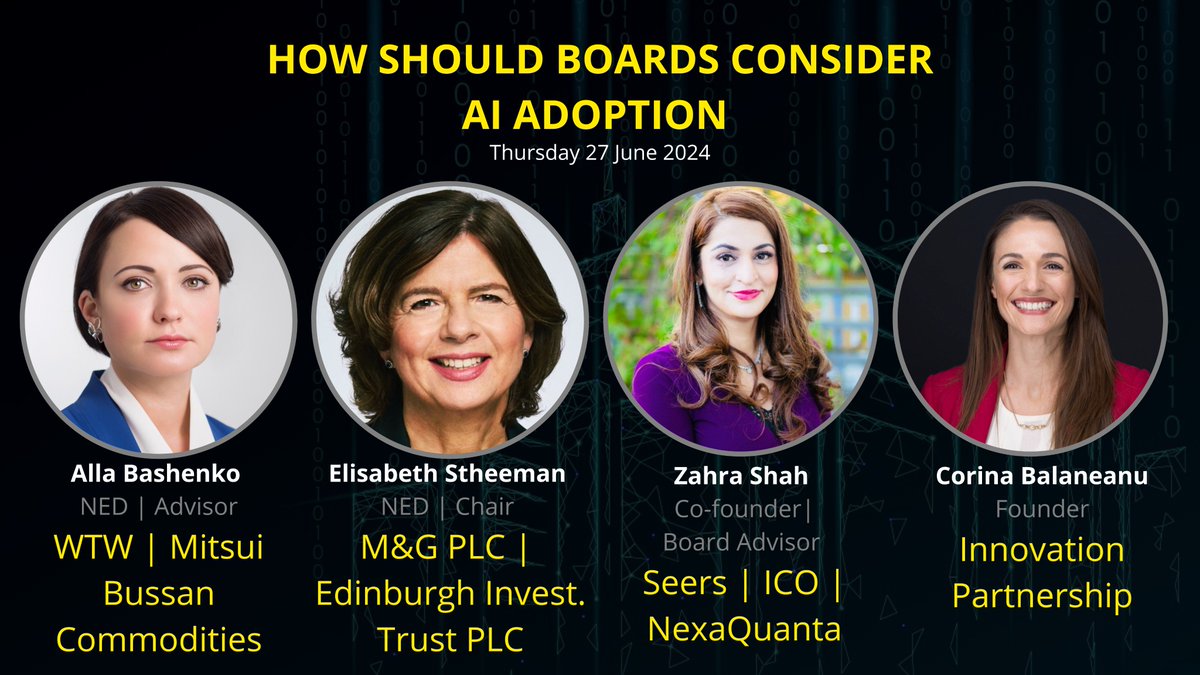 Book your FREE place now: us06web.zoom.us/webinar/regist…

SPEAKERS

👉Alla Bashenko
👉Elisabeth Stheeman
👉Zahra Shah [<a href="/ZahraSh00153113/">Zahra Shah</a>] 

CHAIR 
👉 Corina Balaneanu

SUMMIT PARTNERS

⚡WeWork 
⚡BA Diversity Media
 ⚡Allison Worldwide

#IPSummit2024