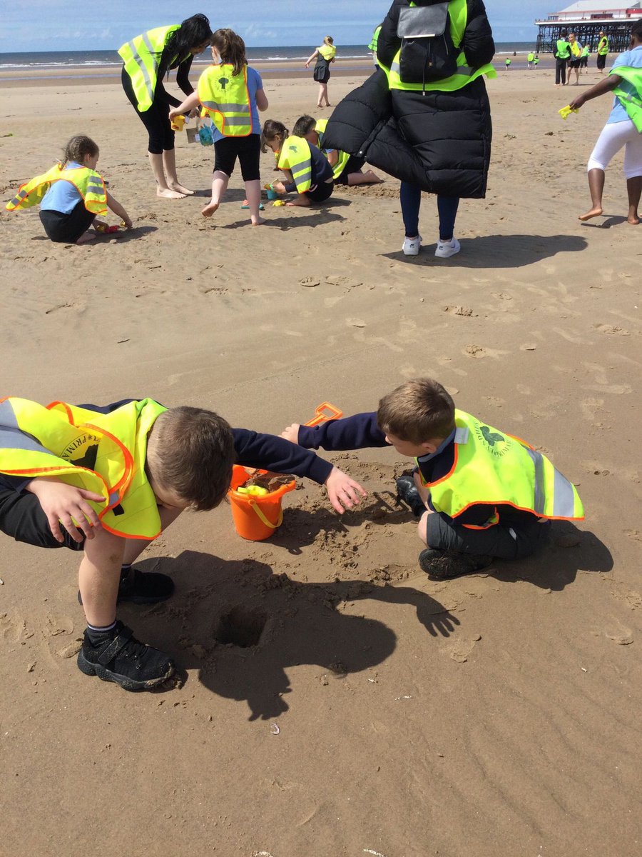 Y2  &amp; Y5 had the best trip to Blackpool. They helped clean the beach, had a play, enjoyed ice creams and learnt about coasts and water safety. Thank you to <a href="/RNLI/">RNLI</a> for taking such good care of us! <a href="/TrustVictorious/">Victorious Academies Trust</a> <a href="/MrsChapman_LCPS/">Mrs Laura Chapman</a> <a href="/MissDavies_LCPS/">Miss Davies</a>
