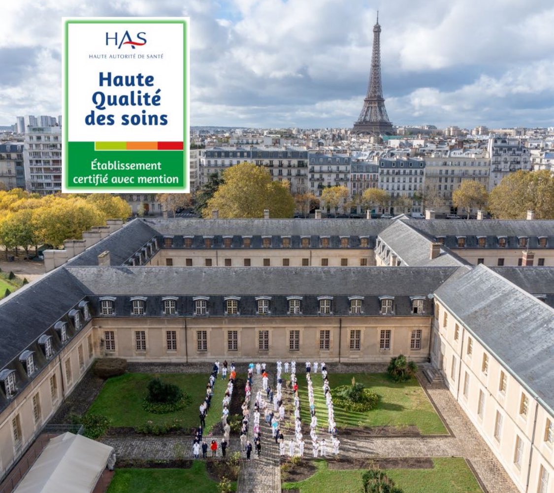 🚨
L’Institution nationale des Invalides certifiée « Haute qualité des soins » par la Haute Autorité de Santé.
 
👏 Félicitations à toutes nos équipes !

Tous engagés dans la qualité et la sécurité des soins ‼️
 
Sébastien Lecornu 
Patricia Miralles 
SGA du ministère des Armées
