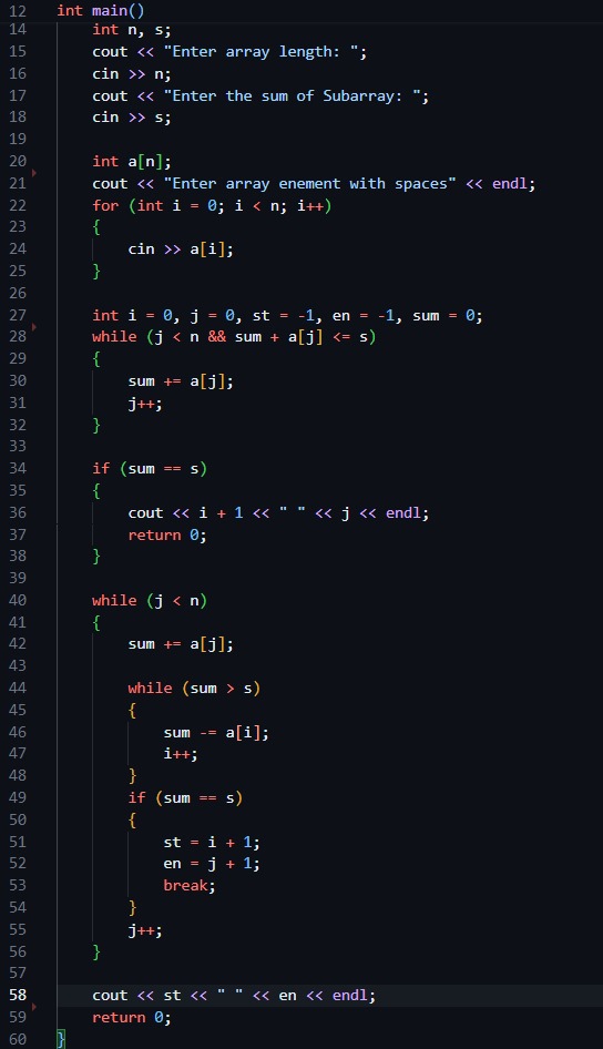 Ashucifer's tweet image. Day of 6 #100DaysOfCode
Solved question from #googlekickstart and a few more on arrays. 
1. day with most visitors from privious days and next.
2. Find Subarray whose sum adds to given s.

Today was difficult one.🤌
Btw, I&apos;m following this:youtu.be/kJW_iXrwePE?si…
 #LearnInPublic