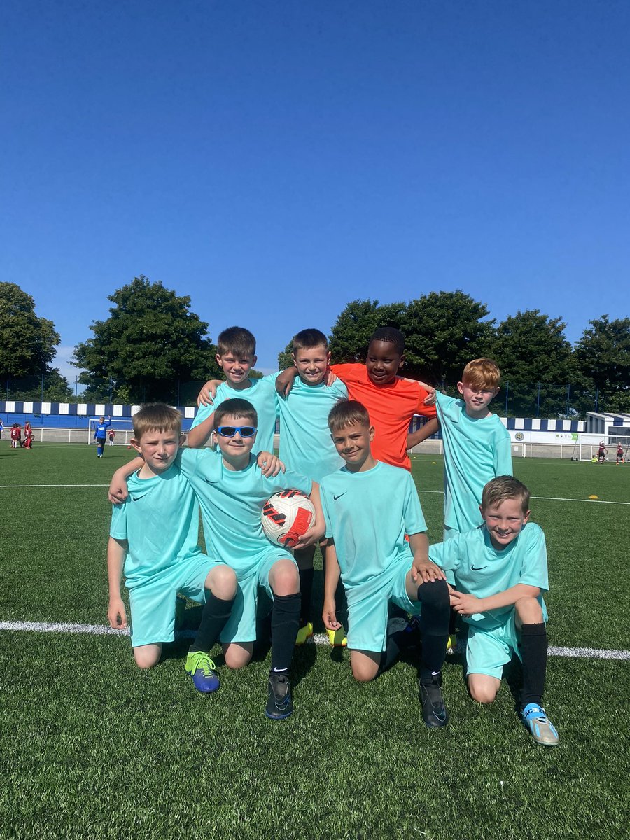Another day with a very proud Mrs McKinnon! Our Y3/4 boys today at the <a href="/spireitestrust/">Chesterfield FC Community Trust</a> finals. Not the result they wanted but left with their heads held high ⚽️