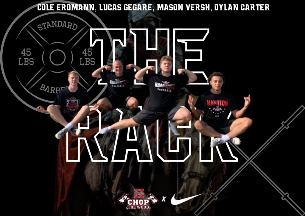 These guys earned THE RACK for next week! #CTW