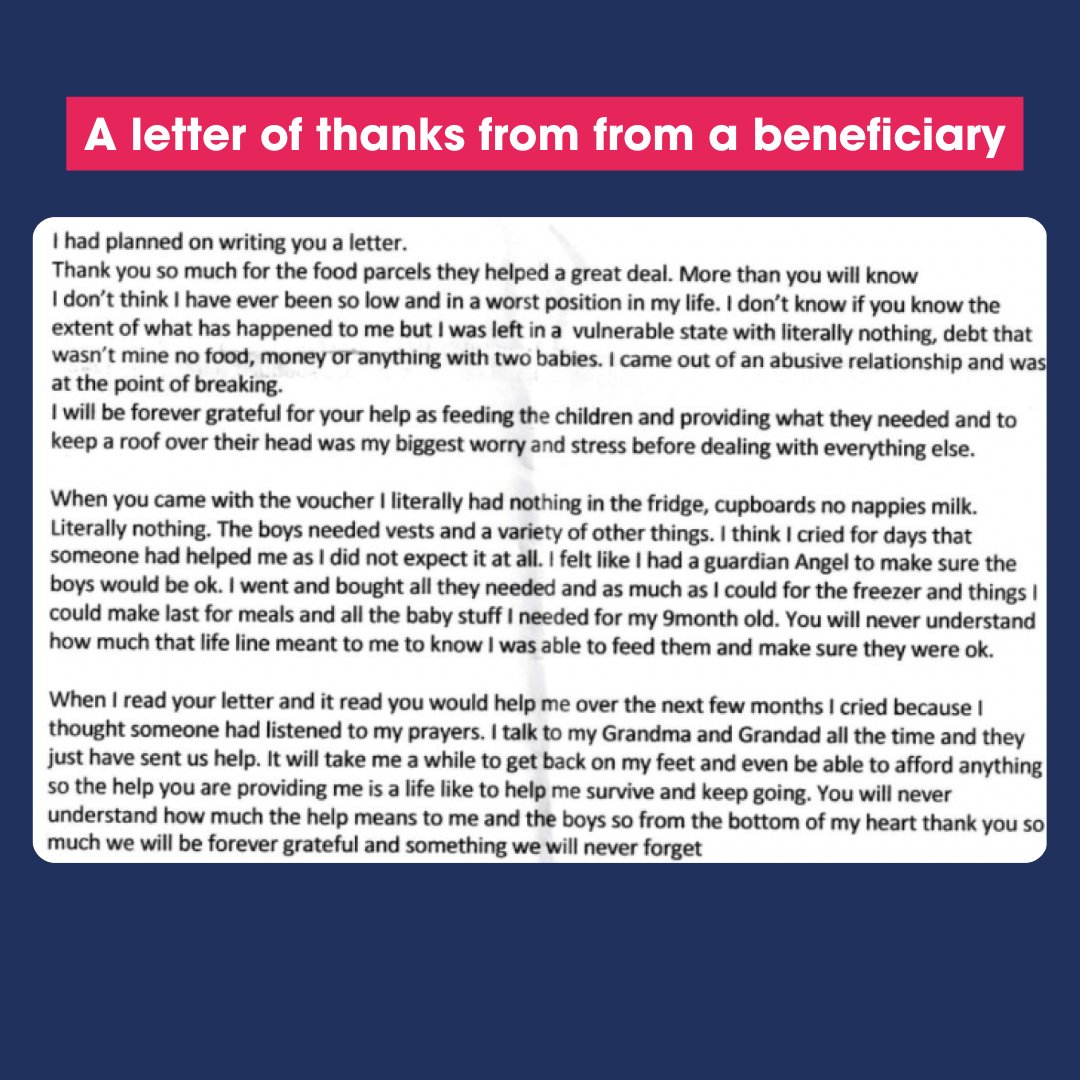 Westborough Methodist Church received a £1,000 grant, helping Dewsbury West families with food &amp; hygiene products during school holidays. 

See how you can support change in Kirklees: one-community.org.uk/community-givi…

#OneCommunityFoundation